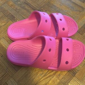 Croc flip flops size 2